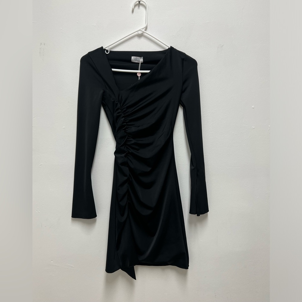 Oh Polly new black mini dress